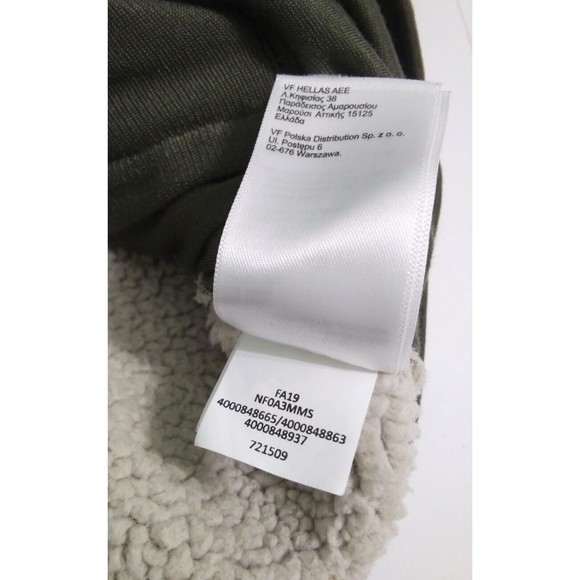 North Face Men's Medium Sherpa Patrol 1/4 Snap Pullover Sweater Mock Wool Fleece - Picture 6 of 10